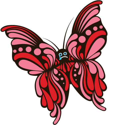 #sadbutterfly